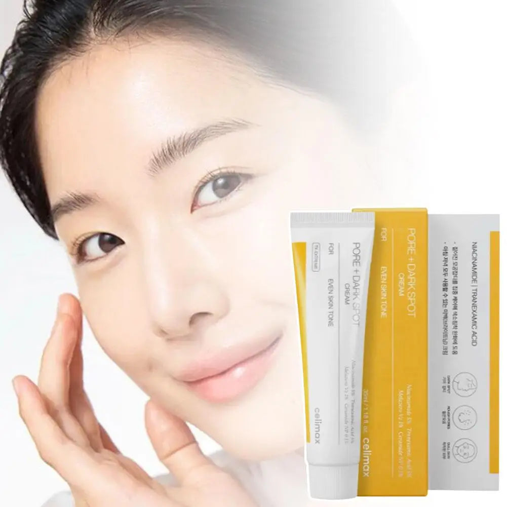 Brightening Spot-Fading Face Cream Dark Spots Moisturizes Brightens Minimizes Pores Improve Dullness Pigmentation Soothe
