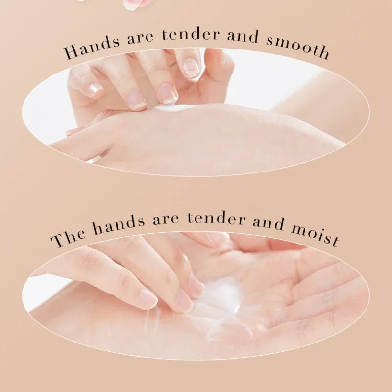 Rice Hand Cream Volumizing Rejuvenating Nourishing Moisturizing Refreshing Non-Greasy Hand Care Cream 30g