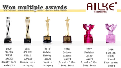 AILKE Whitening Face Cream, Reduce Dark Spots, Inhibit Melanin, With Collagen, Glutathione, For All Skin Types