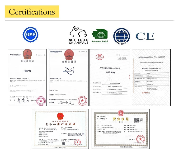 AILKE Whitening Face Cream, Reduce Dark Spots, Inhibit Melanin, With Collagen, Glutathione, For All Skin Types