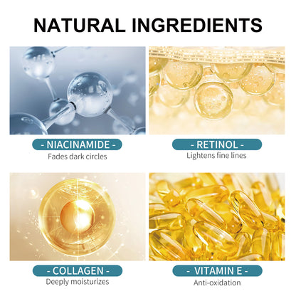 50ml Face Moisturizer Retinol Cream Anti Wrinkle Firming Brightening Collagen Hyaluronic Acid Creams Facial Skin Care Products