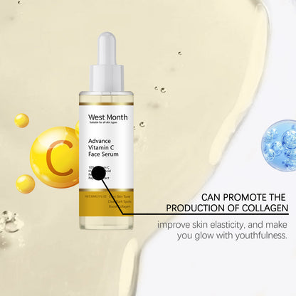 Advance Vitamin C Face Serum Remove Dark Spots Brightening Repair Dull Moisturizing Whitening Skin Tone Essence Beauty Products