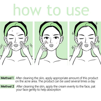 Pore Shrinking Cream Acne Pit Repair Products for Men and Women Remove acne mark scars Large pore anti-inflammatory smooth skin