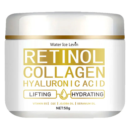 Retinol Anti Aging Face Cream Moisturizing Wrinkle Remover Firming Lifting Collagen Hyaluronic Acid Cream Nourishing Skin Care