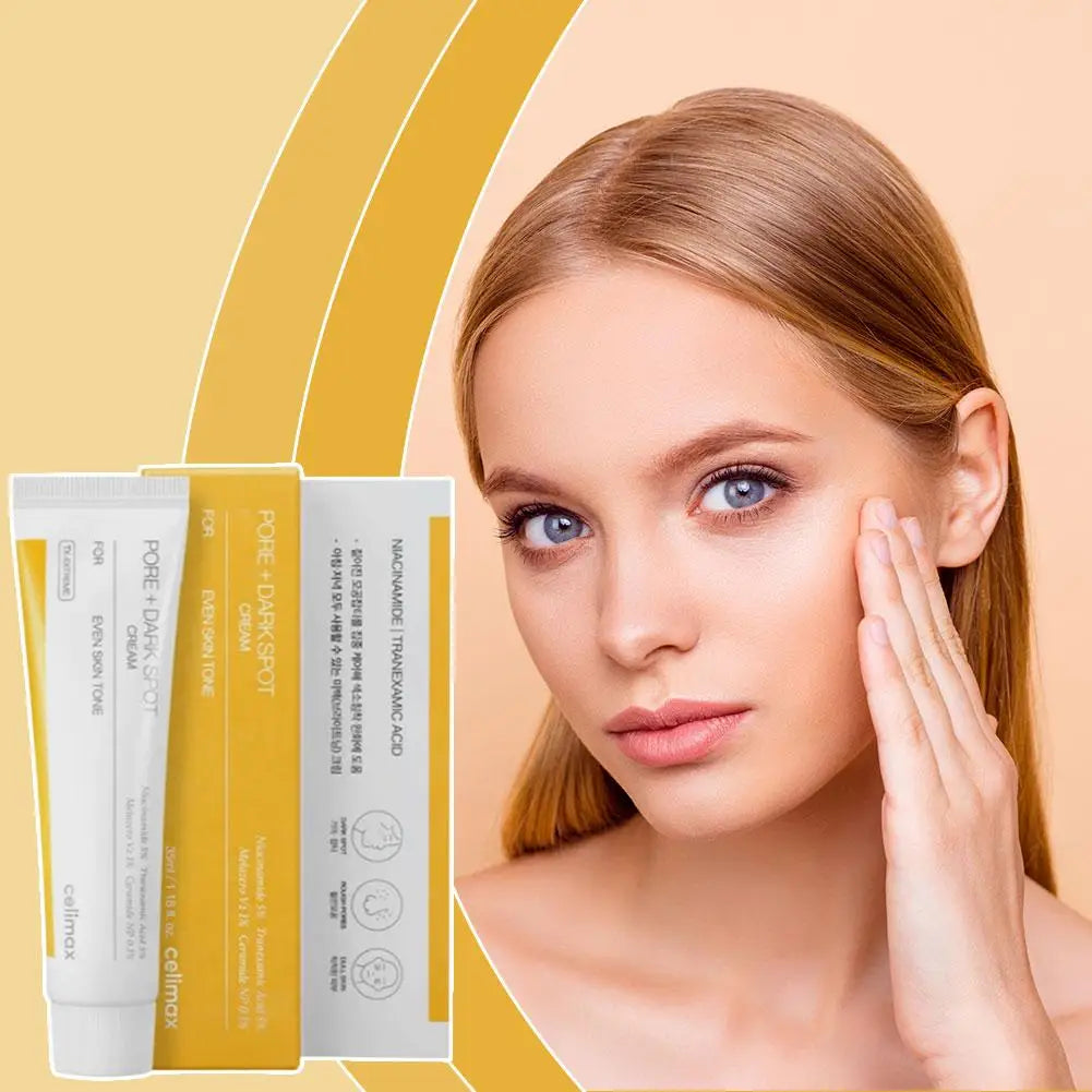 Brightening Spot-Fading Face Cream Dark Spots Moisturizes Brightens Minimizes Pores Improve Dullness Pigmentation Soothe