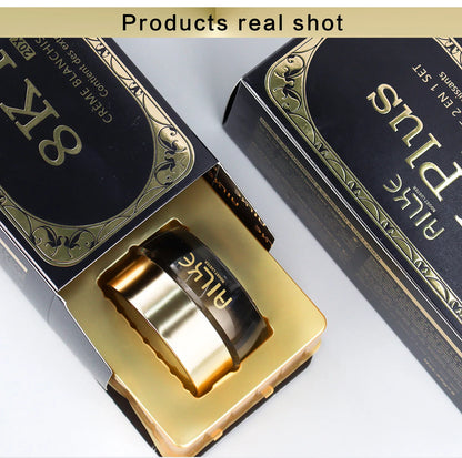 AILKE Whitening Face Cream, Reduce Dark Spots, Inhibit Melanin, With Collagen, Glutathione, For All Skin Types