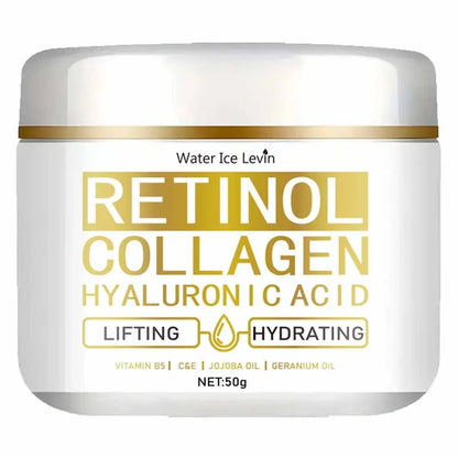 Retinol Anti Aging Face Cream Moisturizing Wrinkle Remover Firming Lifting Collagen Hyaluronic Acid Cream Nourishing Skin Care
