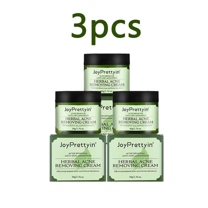 Herbal Acne Moving Cream Long Lasting Moisturizing Face Care Products Oil Control Fading Acne Scars Marks Skin Care Beauty