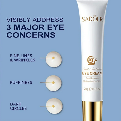 Snail Eye Cream Anti Dark Circles Under The Eyes Remove Eye bags Moisturizing Anti-Aging Eyes Skin Care Products