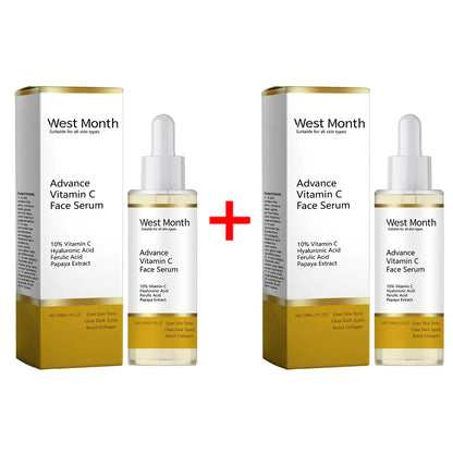 Advance Vitamin C Face Serum Remove Dark Spots Brightening Repair Dull Moisturizing Whitening Skin Tone Essence Beauty Products
