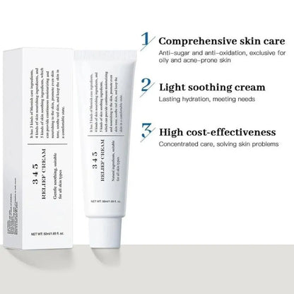 345 Relief Cream Korean Dr.Althea Antioxidant Relief Cream  Soothing Hydrating Repair Clean Acne For Oily Skin Care