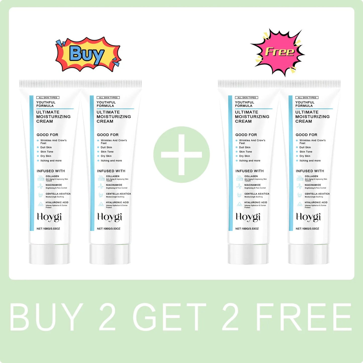 Centella Face Cream Repair Damagrd Skin Strengthen Barrier Reduce Redness Improve Fine Lines Rejuvenation Oil Control Skin Care