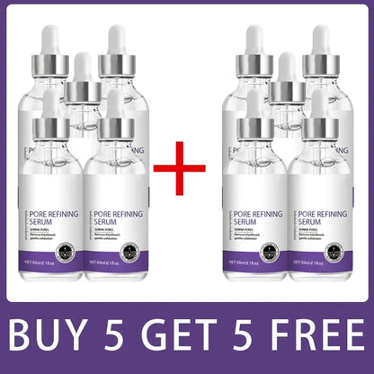 Pore Shrinking Serum Face Removing Large Pores Tightening Facial Pore Minimizing Essence Skin Care Beauty Firm skin