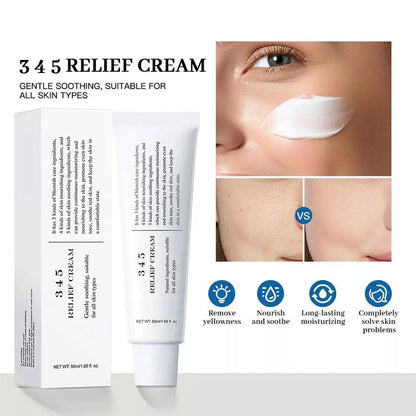 345 Relief Cream Korean Dr.Althea Antioxidant Relief Cream  Soothing Hydrating Repair Clean Acne For Oily Skin Care