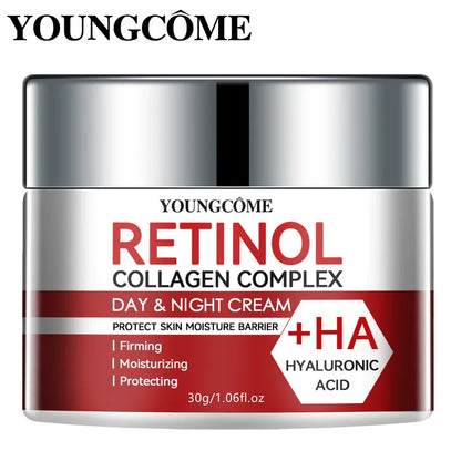 Retinol Collagen Facial Care Moisturizing Cream Deep Hydration  Suitable for dry Aging Face Cream Moisturizing Skin Repair