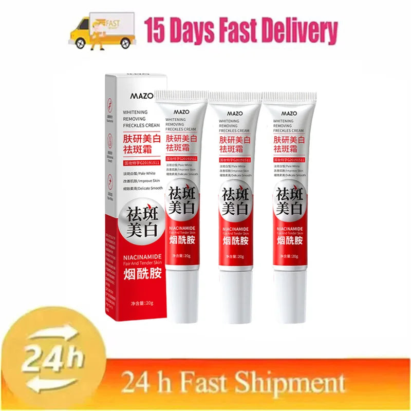 Powerful Spot-Removing Whiten Cream Brighten Skin Fast Eliminates Melanin Pigmentation Melasma Dark Spots Korean Skin Care