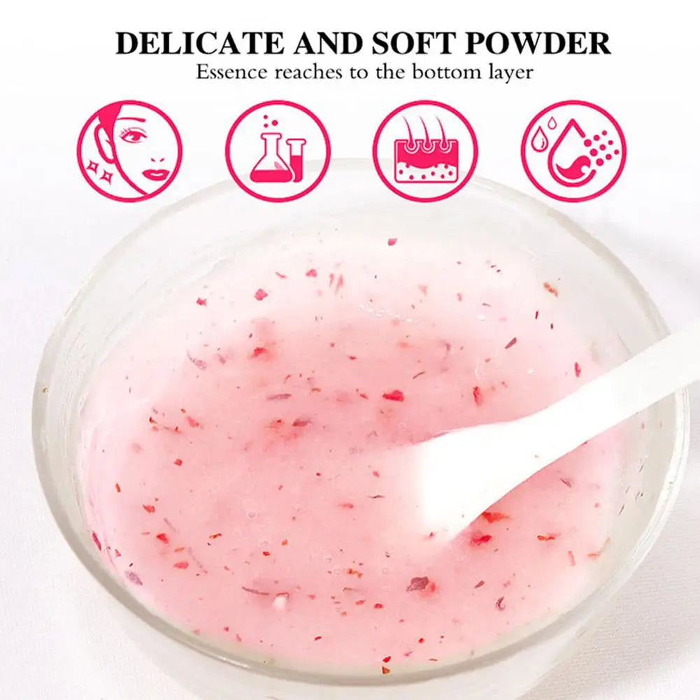 Jelly Mask for Facial Professional Rose Smooth Face Mask Skin Care, Hydrated Nourished Hydro Jelly Mask Powder,Gel Peel Off MasK