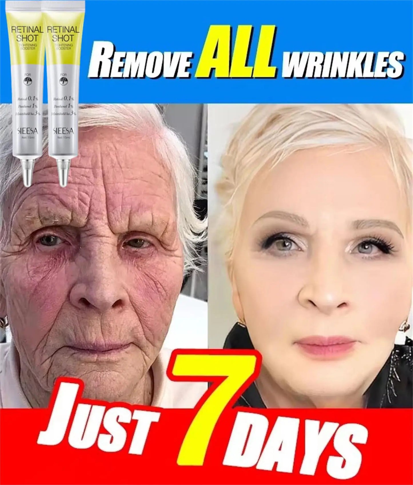 Retinol Anti-wrinkle Cream Collagen Anti-Aging Instant Removal Face Neck Wrinkle Efficient Moisturizing Firming Korean Skin Care