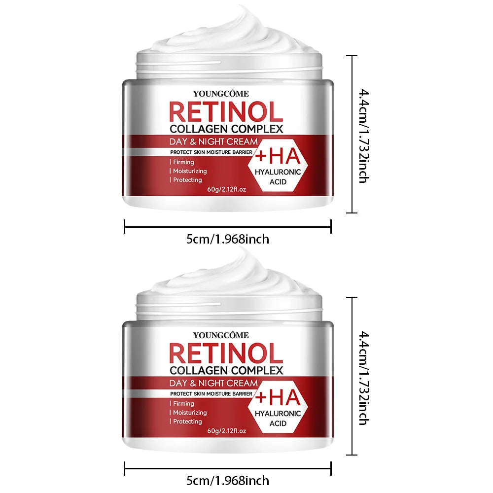 Retinol Collagen Facial Care Moisturizing Cream Deep Hydration  Suitable for dry Aging Face Cream Moisturizing Skin Repair