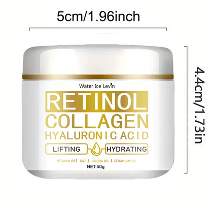 Retinol Anti Aging Face Cream Moisturizing Wrinkle Remover Firming Lifting Collagen Hyaluronic Acid Cream Nourishing Skin Care