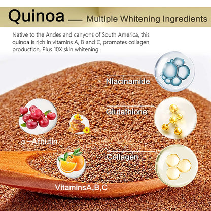 AILKE Whitening Face Cream, Reduce Dark Spots, Inhibit Melanin, With Collagen, Glutathione, For All Skin Types