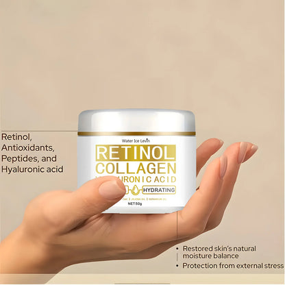 Retinol Anti Aging Face Cream Moisturizing Wrinkle Remover Firming Lifting Collagen Hyaluronic Acid Cream Nourishing Skin Care