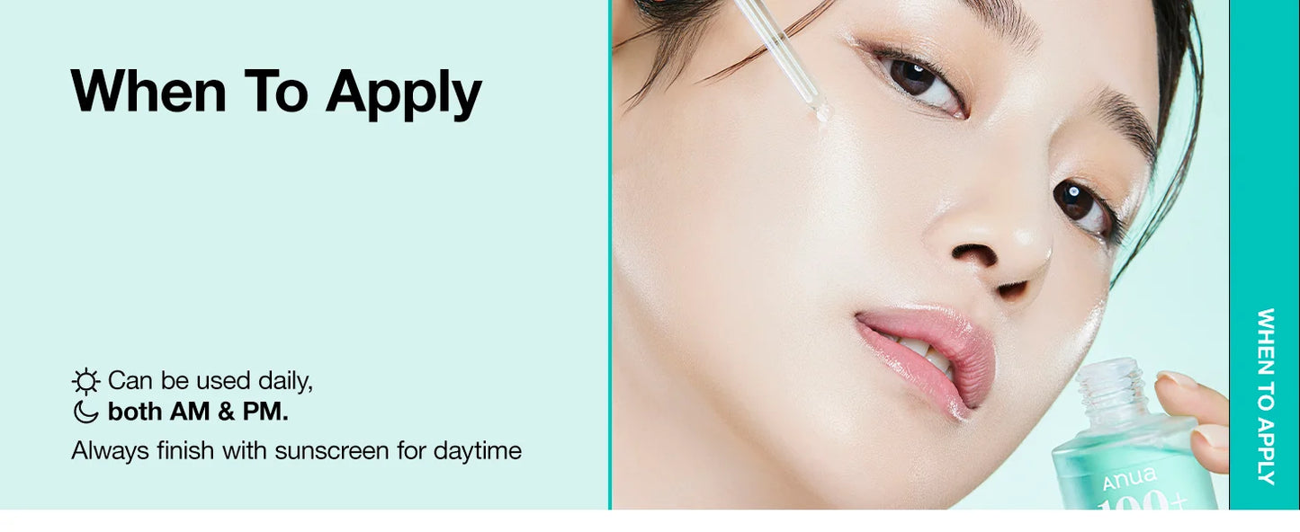 Anua PDRN Hyaluronic Acid 100 Capsules Serum, Revitalizing Face Serum, Hyaluronic Acid, Moisturizing, Korean Skincare