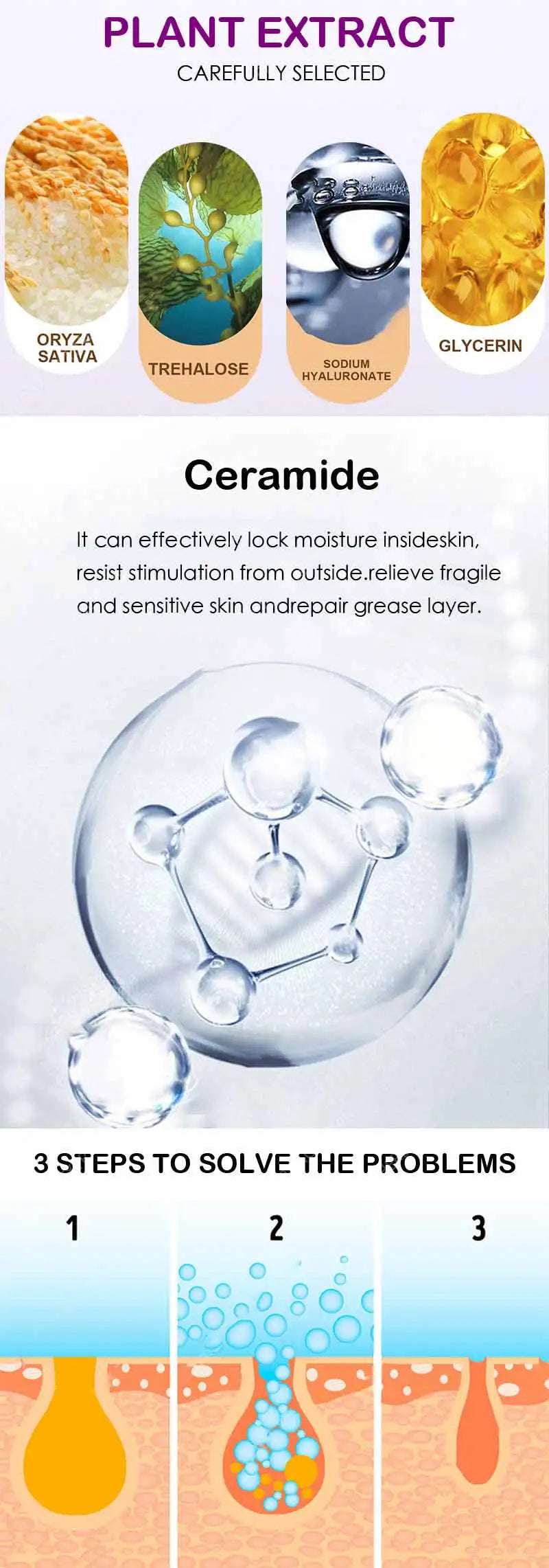 Pore Shrinking Serum Face Removing Large Pores Tightening Facial Pore Minimizing Essence Skin Care Beauty Firm skin