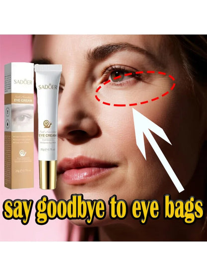 Snail Eye Cream Anti Dark Circles Under The Eyes Remove Eye bags Moisturizing Anti-Aging Eyes Skin Care Products